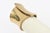 Metal Vintage Gold Plated Sculptural Wide Cuff Hinged Bracelet For Sale - Image 7 of 10