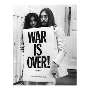 'War Is Over' Unframed Archival Pigment Print