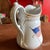 White Rare Antique White Ironstone Pitcher With 36-Star American Flag, John Maddock & Son, Circa 1864 For Sale - Image 8 of 12