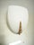 Rationalist Wall Light in White Glass, 1940s For Sale - Image 4 of 16