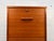 Brown Mid 20th Century Danish Modern Three Drawer Teak Filing Cabinet by BRDR Furbo For Sale - Image 8 of 15