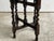 Antique English Jacobean Revival Barley Twist and Pie Crust Side Table, 1920 For Sale - Image 3 of 8