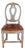 18th Century Swedish Gustavian Chair with Original Paint and Leather Seat For Sale