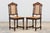 Wood Antique French Renaissance Revival Henri II Style Oak Cane Dining Chairs - Set of 6 For Sale - Image 7 of 18