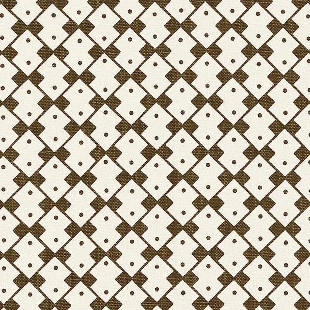 Sample- Schumacher X David Oliverdomino Fabric in Muse For Sale