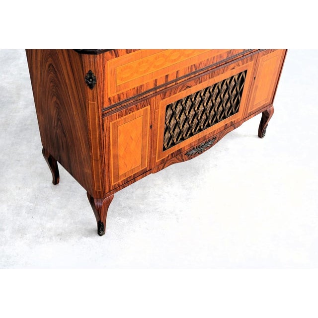 Gustavian Audio Cabinet, 1950s For Sale - Image 10 of 15