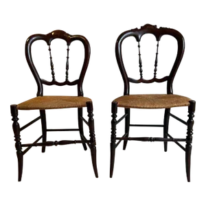 Pair of Antique 19th Century Victorian Parlour Chairs