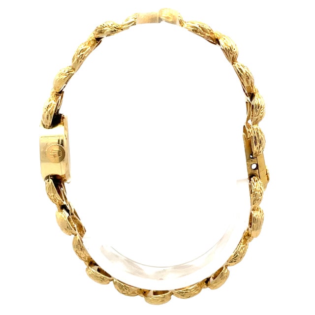 Rolex Rolex Ladies Vintage Wrist Watch 14k Yellow Gold Bracelet-1950s For Sale - Image 4 of 8