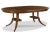 Traditional Woodbridge Furniture Hope Dining Table, Bordeaux Finish For Sale - Image 3 of 8