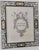 Metal Olivia Riegel Bronze Queen Anne's Lace Large Picture Frame For Sale - Image 7 of 8