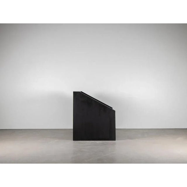 Wood Kub Chair by Lucas Morten For Sale - Image 7 of 10