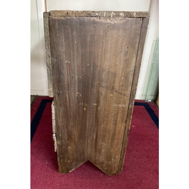 Antique Bucket Bench or Crock Shelf (Unpainted) For Sale In Detroit - Image 6 of 10