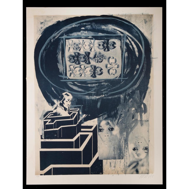 Hand Signed. Edition of 99 pieces, plus 20 pieces in roman numbers. Very good condition. This piece is attributed to the...