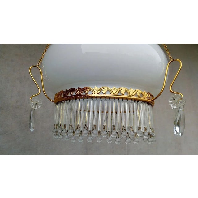Vintage Type 70 020/1 Chandelier from Železnobrodske sklo, 1990s For Sale - Image 4 of 10