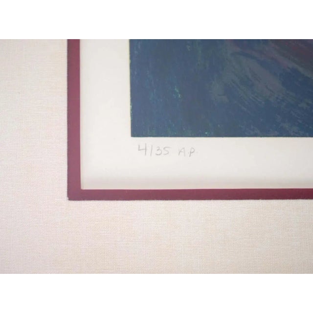 Contemporary Modern Hand Signed Serigraph For Sale - Image 10 of 13