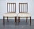 Textile Victorian Side Chairs with Cream Fabric Seats For Sale - Image 7 of 17
