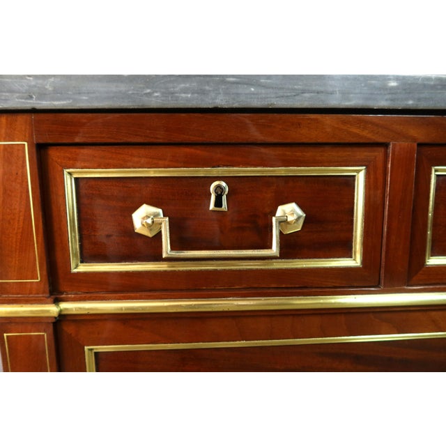 Louis XVI Commode in Wood, 1700s For Sale - Image 10 of 12