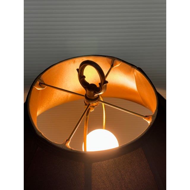 Neoclassical Style Urn Shaped Table Lamp For Sale - Image 9 of 12