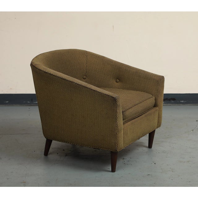 Vintage Midcentury Style Italian Lounge Chair For Sale In New York - Image 6 of 14