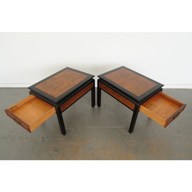 Vintage Century Furniture Ming Chinoiserie Side Table (Set of 2) For Sale - Image 11 of 15