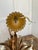 Gilt Tole Floral and Wheat Chandelier, 1960 For Sale - Image 17 of 18