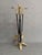 Vintage Brutalist Fireplace Tools in Bronze by David Marshall, 1975, Set of 5 For Sale - Image 9 of 9