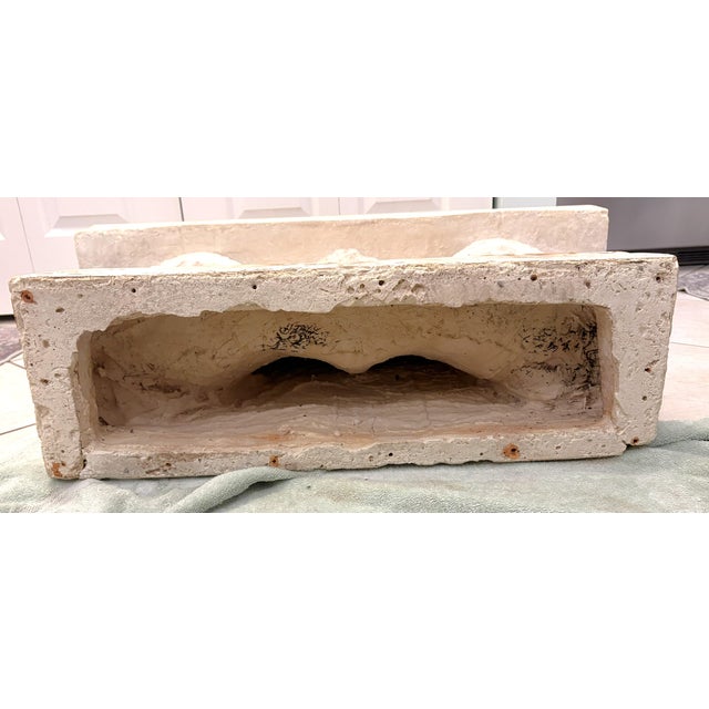 Vintage Neoclassical Style Double Rams Head Console Table For Sale - Image 17 of 17