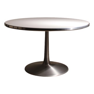 Round Dining Table attributed to Poul Cadovius for France & Son, Denmark, 1960s For Sale