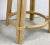 Vintage Boho Modern Bamboo Swivel Counter Stool For Sale - Image 12 of 13