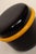 Black Vintage Italian Black and Yellow Lidded Ceramic Jar by Pino Spagnolo for Sicart For Sale - Image 8 of 10