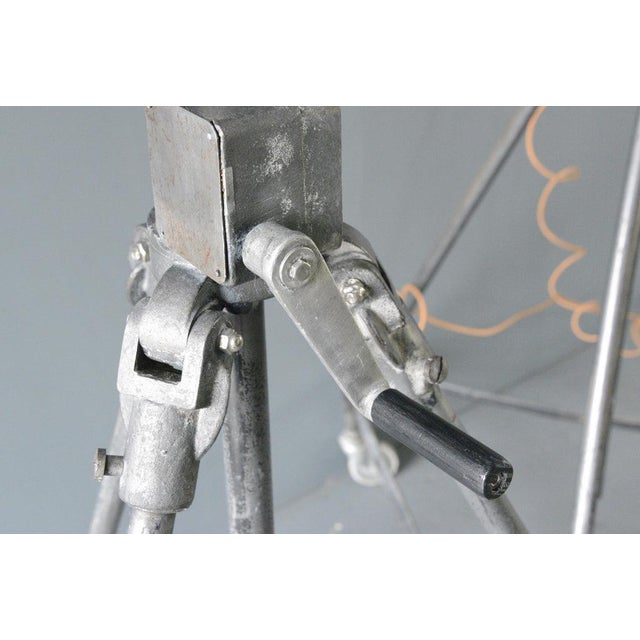 Inspection Floor Lamp by Peter Behrens for Zeiss Ikon, 1890s For Sale - Image 3 of 14