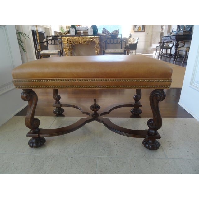 Italian Baroque Bench For Sale - Image 10 of 11