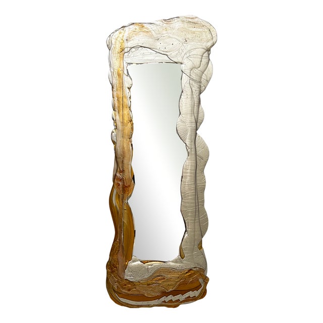 Italian Resin Wall Mirror by Gaetano Pesce for Fish Design, 2005 For Sale