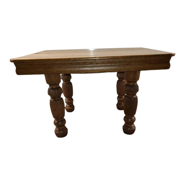 Antique QuarterSawn Oak Dining Table Chairish