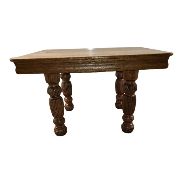 Antique QuarterSawn Oak Dining Table Chairish