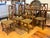 Century Furniture Vintage French Provincial Oak Parquet Extension Dining Table + Chairs, Set For Sale - Image 10 of 12