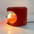 Red Stacking Ceramic Table Lamp from Perdomello, 1970s, in Good conditions. Designed 1970 to 1979 I have official proof of...