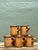 Ceramic Vintage Mid-Century Modern Glazed Ceramic Coffee Mugs - Set of 8 For Sale - Image 7 of 12