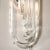 2020s Modernist Pair of Hand Blown Translucent Murano Glass Ribbon Sconces For Sale - Image 5 of 12