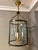Empire Gilt Brass and Patinated Bronze Lantern, 1890s For Sale - Image 16 of 18