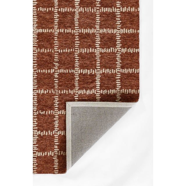 Contemporary Momeni Archer Rust Hand Tufted Area Rug 9' X 12' For Sale - Image 3 of 9