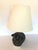 Handmade Black Ceramic Sheep Lamp For Sale - Image 9 of 9