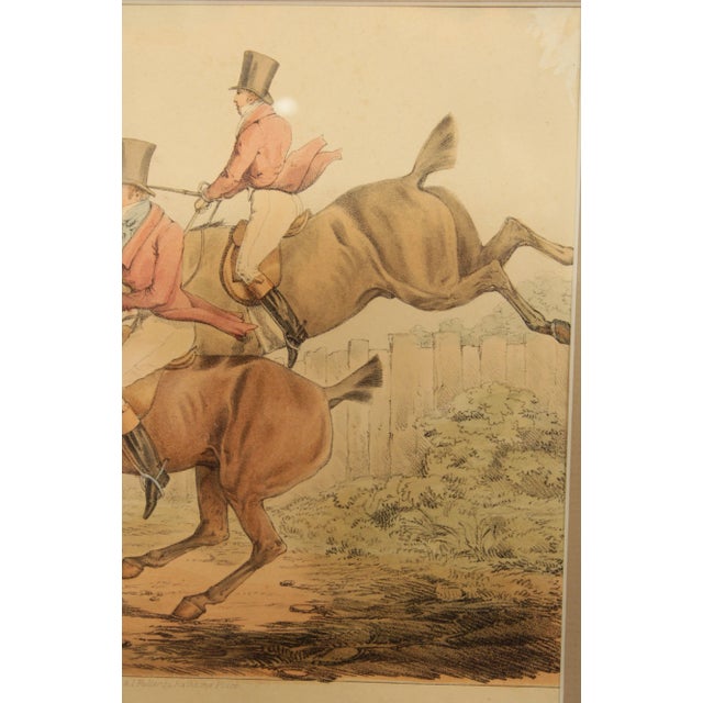 Antique English Aquatint 'The Wrong Sort', After Henry Thomas Alken For Sale - Image 11 of 13