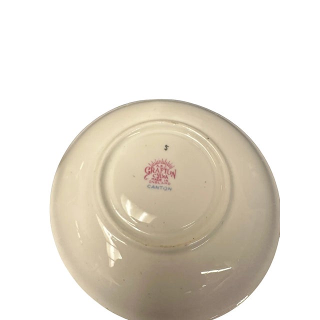 Forest Green Vintage Royal Grafton Canton Tea Set - 14 Pieces For Sale - Image 8 of 12