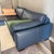 Roche Bobois Leather Sofa A handsome and spacious leather sofa from Roche Bobois. Upholstered in a rich, medium blue...