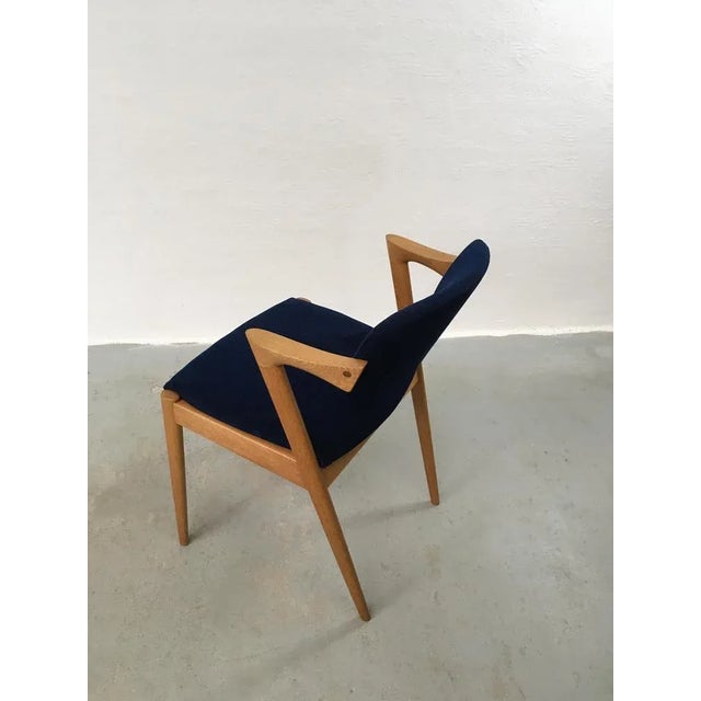 Dining Chairs in Oak by Kai Kristiansen for Schou Andersen, Restored with Customizable Reupholstery, 1960s, Set of 6 For Sale - Image 6 of 11