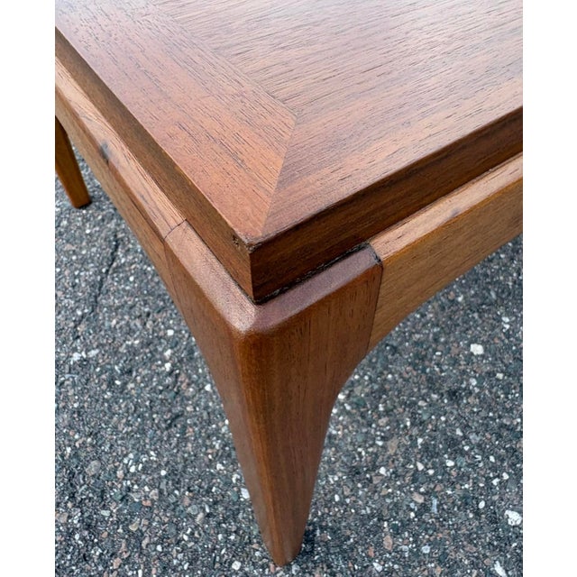 Wood Fully-Refinished Mid Century Lane Rhythm Xl Coffee Table For Sale - Image 7 of 9