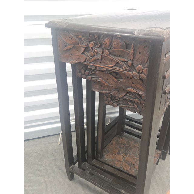 Mid-Century Nesting Tables George Zee For Sale - Image 10 of 11
