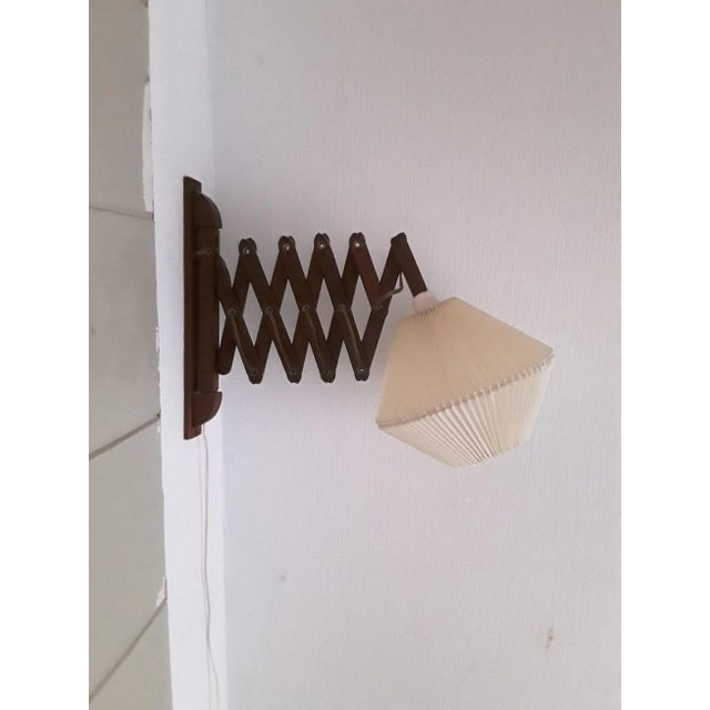 Mid-Century Scissor Wall Lamp, 1960s, in Good conditions. Designed 1960 to 1969 European Plug (up to 250V).The wiring of...