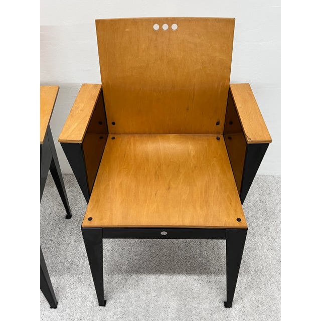 Bruce Sienkowski "Eli Armchair" for Charlotte, Usa 1991 - a Pair For Sale - Image 9 of 13